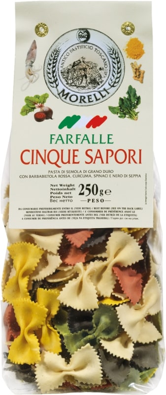 Five Tastes Farfalle by Morelli