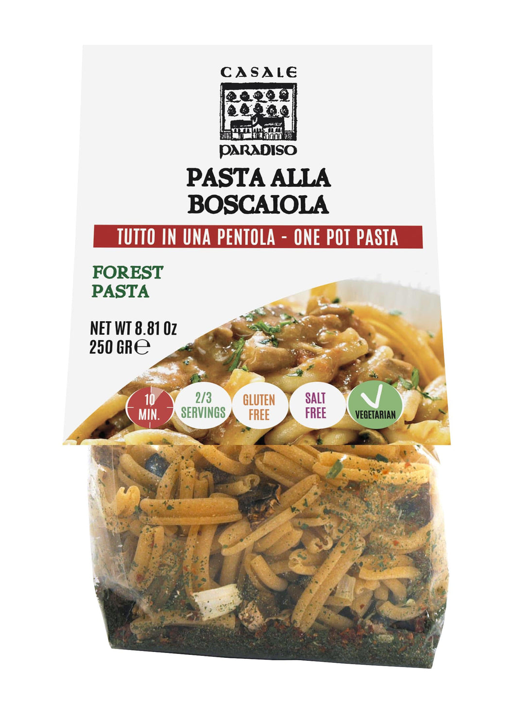 Pasta Alla Boscaiola- Forest Pasta by Casale Paradiso