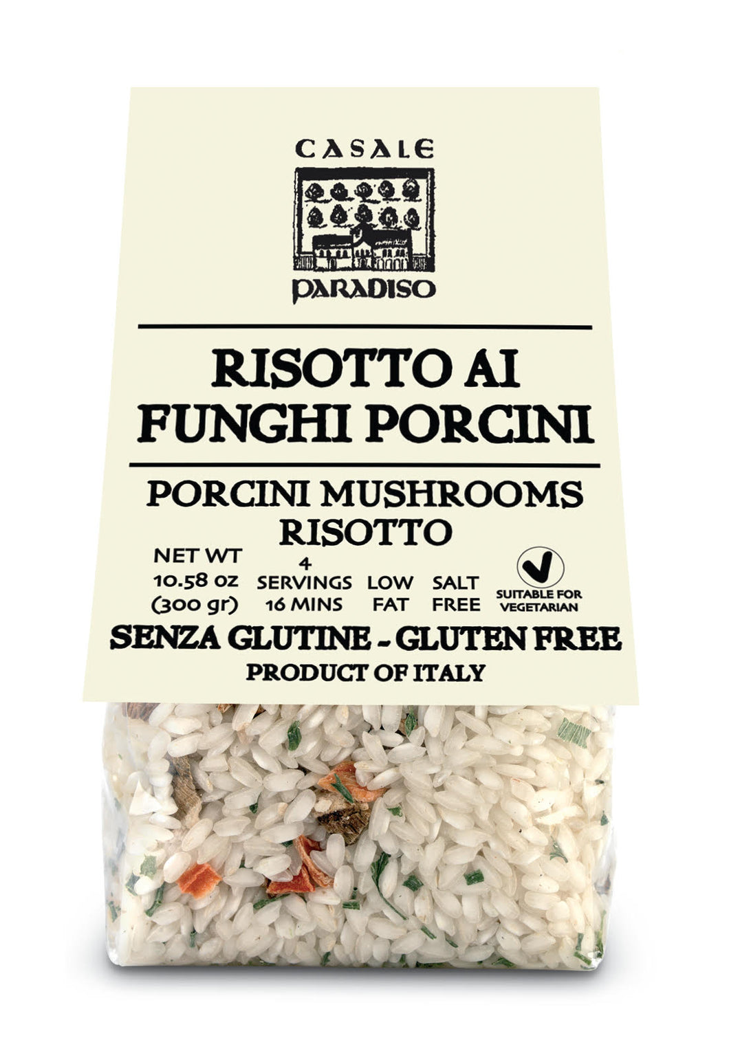Risotto al Funghi Porcini -Risotto with Porcini Mushroom By Casale Paradiso
