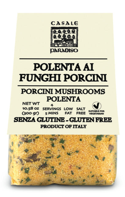 Polenta ai Finghi Porcini- Polenta With Porcini Mushrooms By Casale Paradiso Regular price
